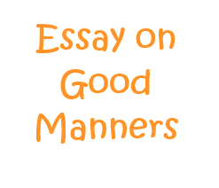 Essay on Good Manners 10 Lines 1