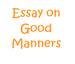 essay importance good manners
