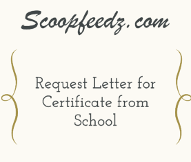 Sample Application Letter to Principal Requesting School Certificates! 2