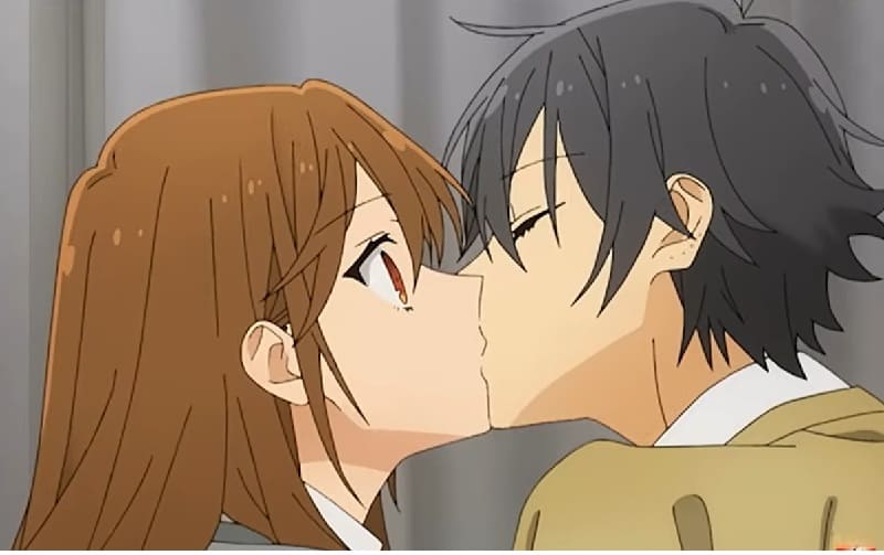 miyamura and hori kiss